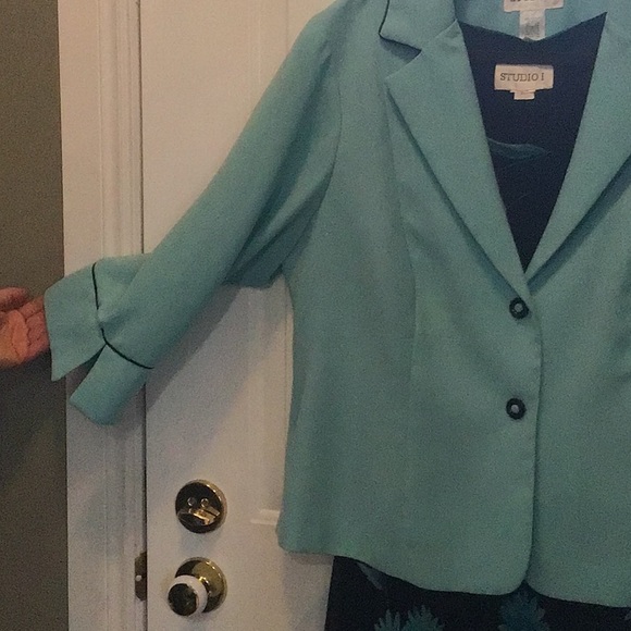 Ladies Sleeveless Summer Dress With Matching Jacket - Picture 4 of 4